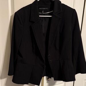 White House Black Market Elegant Black Blazer
